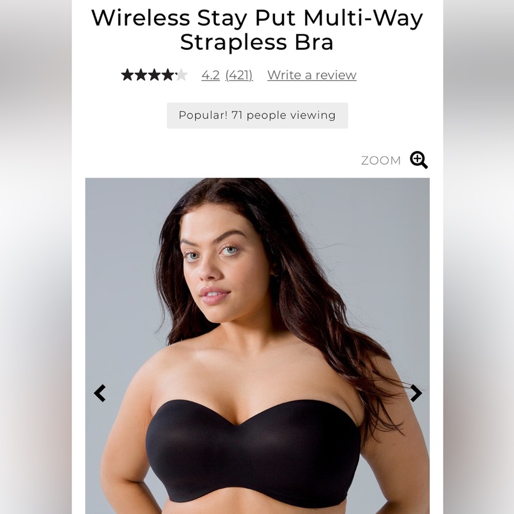 Soma Enbliss Strapless Bra